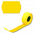 Этикетки 26х16 волнистый край желтые (Prix) 800 изображение